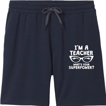 Aš esu mokytojas, kas tavo superower juokinga mama Moteriški trumpi džinsiniai šortai Summer O-neck aukštos kokybės moteriškiems džinsiniams šortams