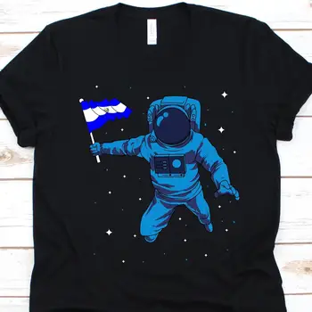 Salvadorian AstronauT marškinėliai Salvadoro vėliavai Salvadoro dizaino respublika Salvadoro patriotai